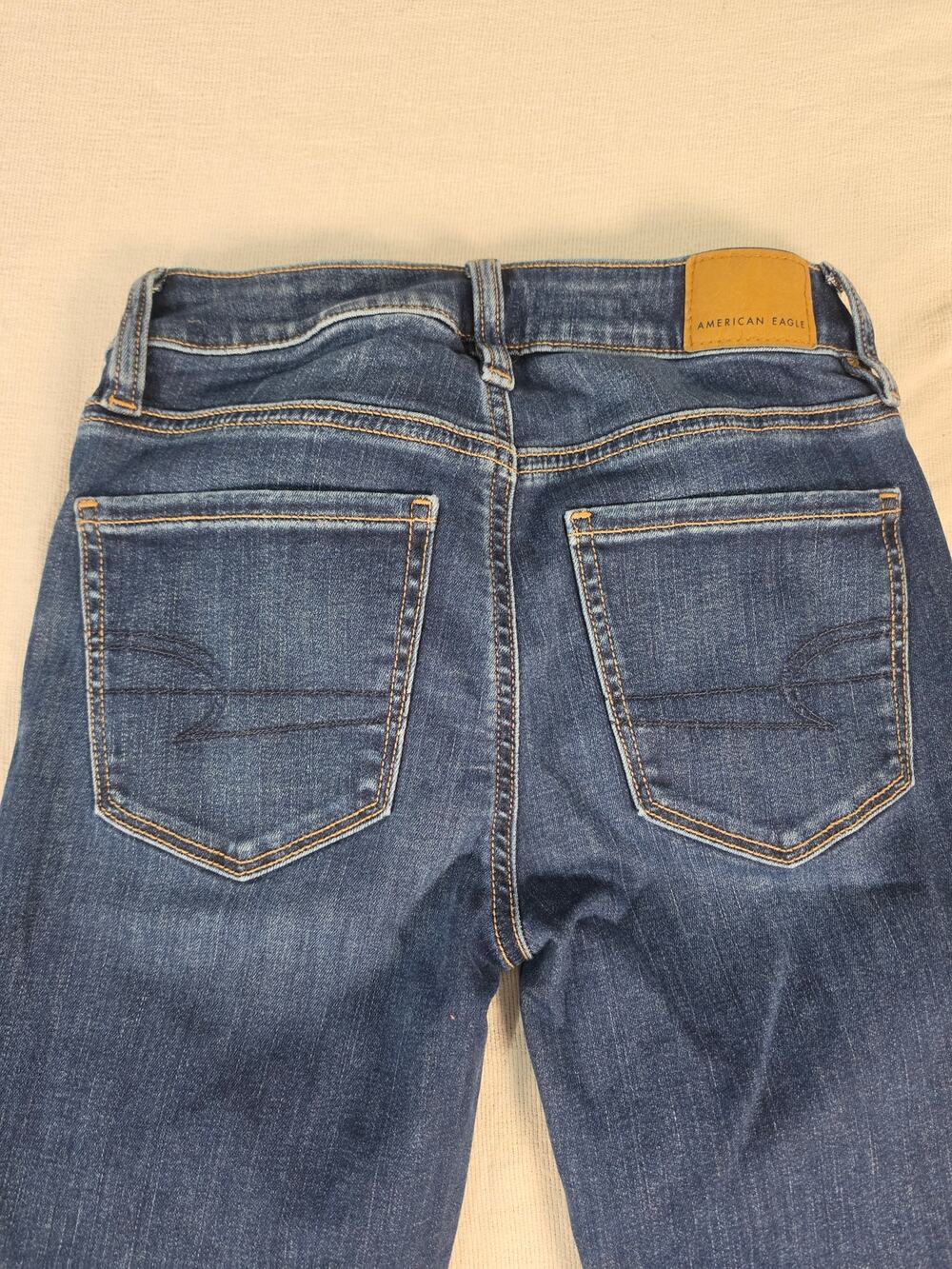 American Eagle Dark Wash Skinny Jegging Jeans 000S